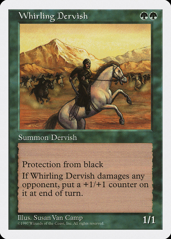 MTG: 5th Edition 341: Whirling Dervish 