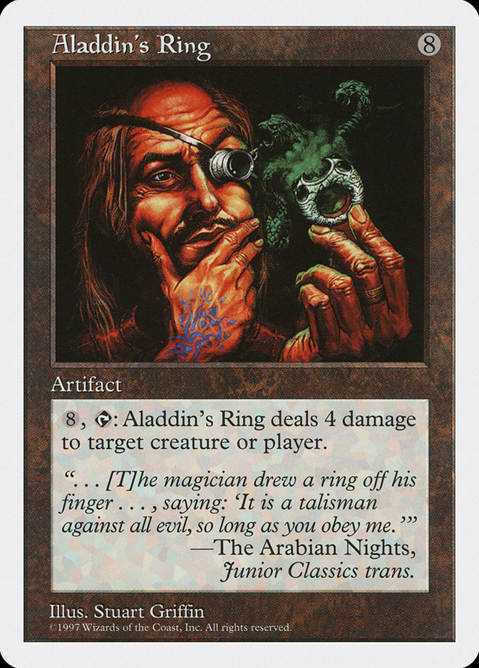 Magic: 5th Edition 346: Aladdins Ring 