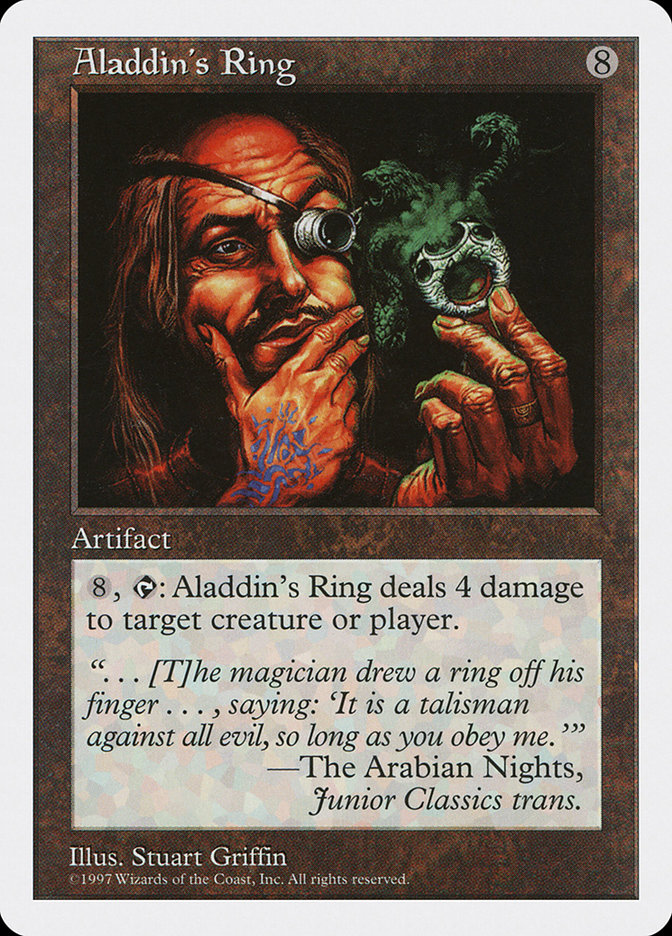 MTG: 5th Edition 346: Aladdins Ring 