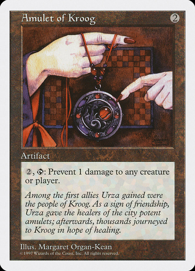 MTG: 5th Edition 347: Amulet of Kroog 
