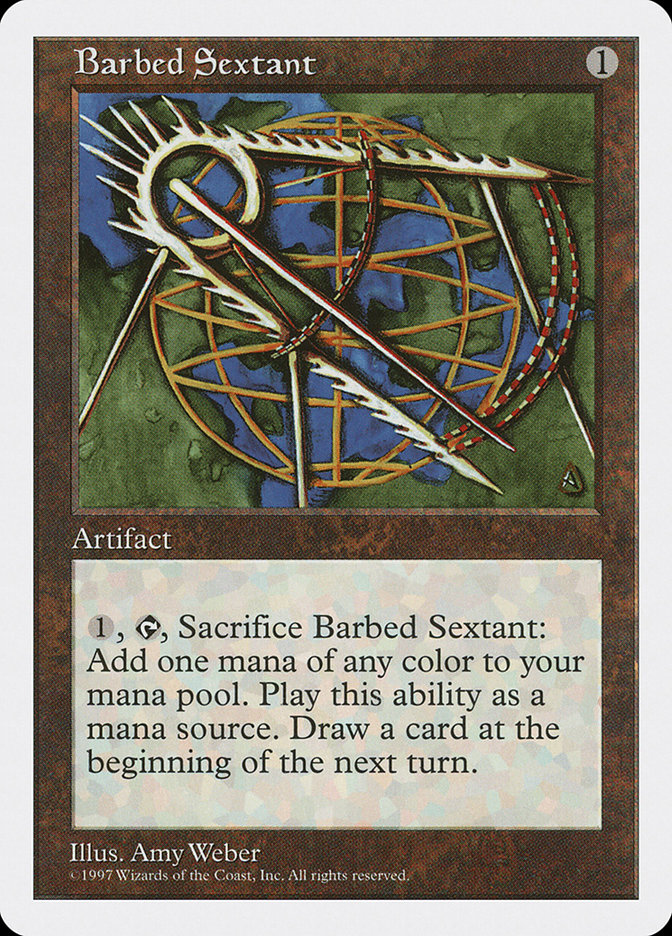 Magic: 5th Edition 351: Barbed Sextant 