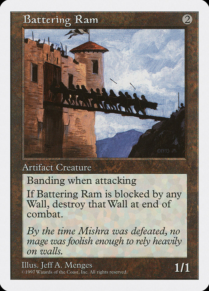 MTG: 5th Edition 353: Battering Ram 