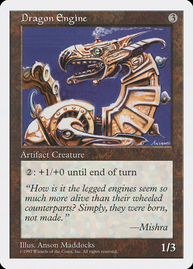 MTG: 5th Edition 366: Dragon Engine  