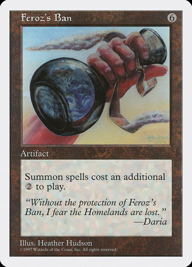 MTG: 5th Edition 370: Ferozs Ban 