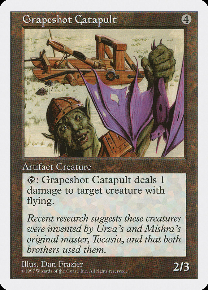 MTG: 5th Edition 375: Grapeshot Catapult 