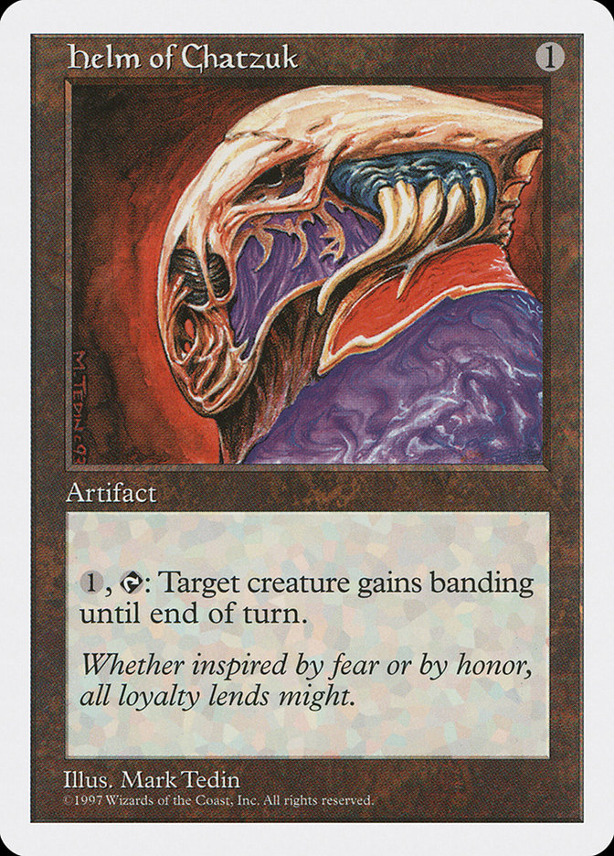 MTG: 5th Edition 376: Helm of Chatzuk 