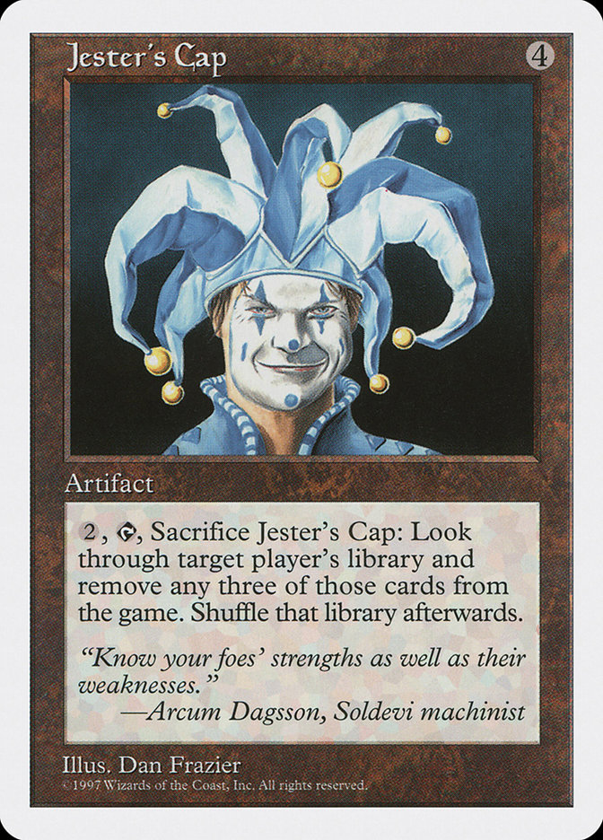 Magic: 5th Edition 385: Jesters Cap 