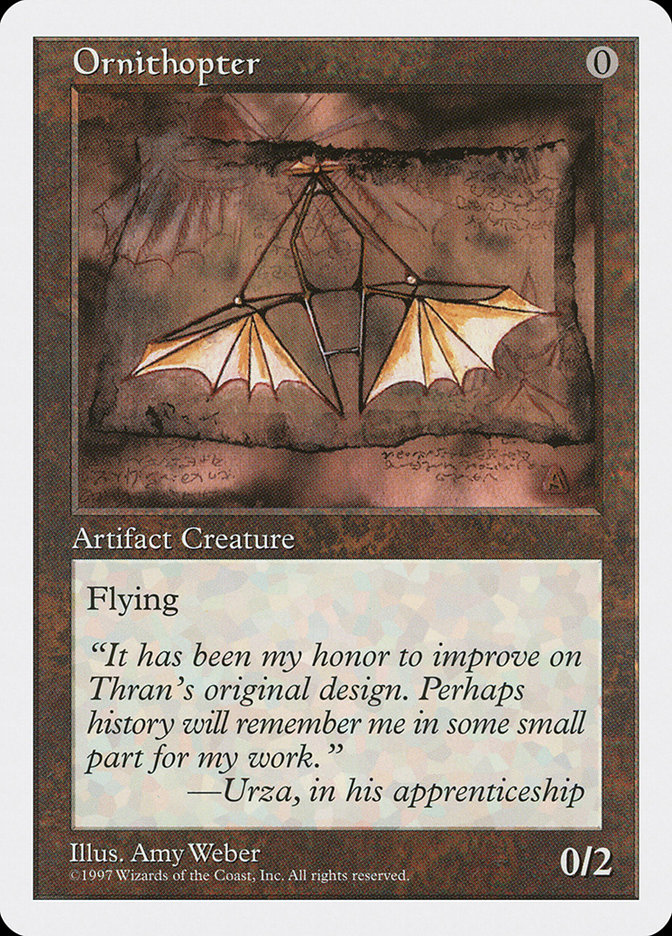 Magic: 5th Edition 393: Ornithopter 