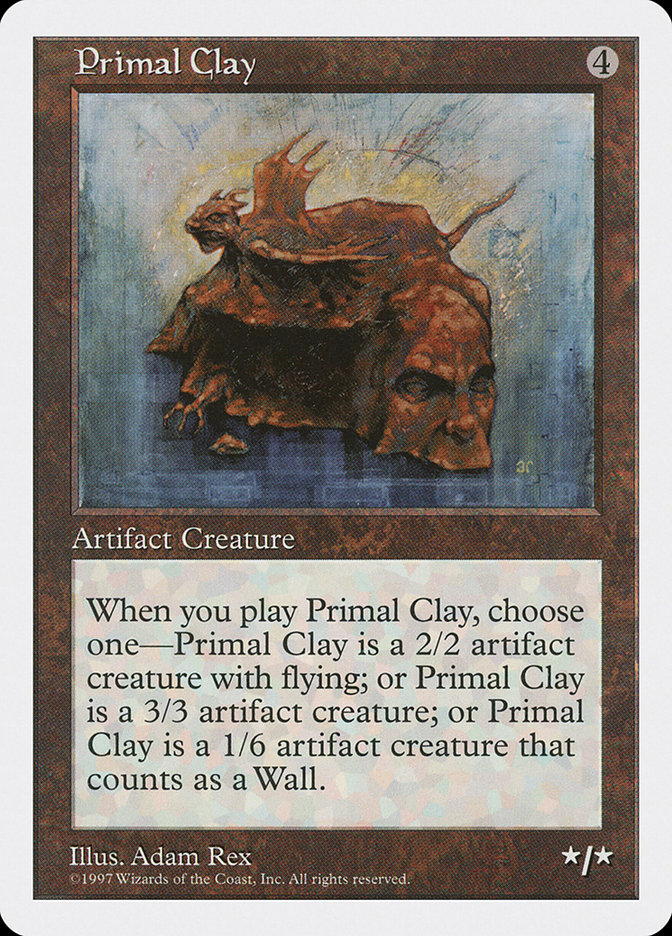 Magic: 5th Edition 395: Primal Clay 