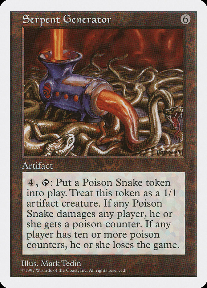 Magic: 5th Edition 397: Serpent Generator 