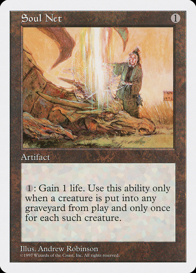 MTG: 5th Edition 400: Soul Net 