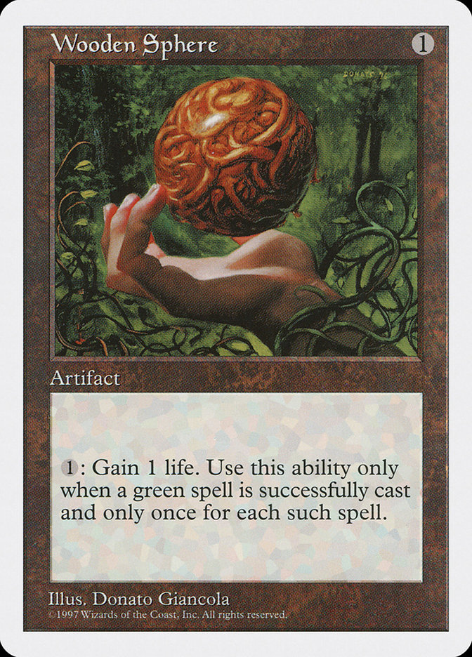 MTG: 5th Edition 409: Wooden Sphere 