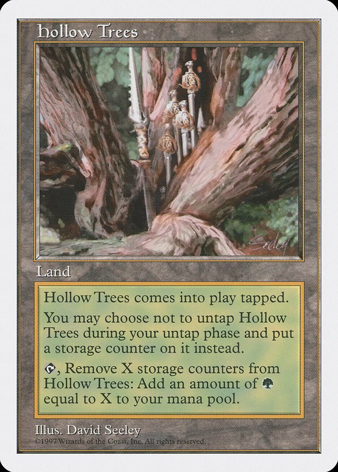 Magic: 5th Edition 418: Hollow Trees 
