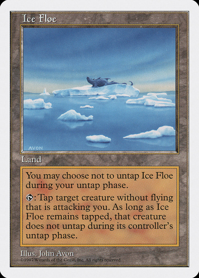 MTG: 5th Edition 420: Ice Floe 