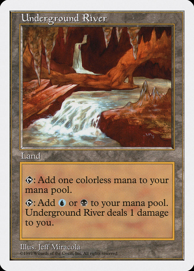 Magic: 5th Edition 426: Underground River 