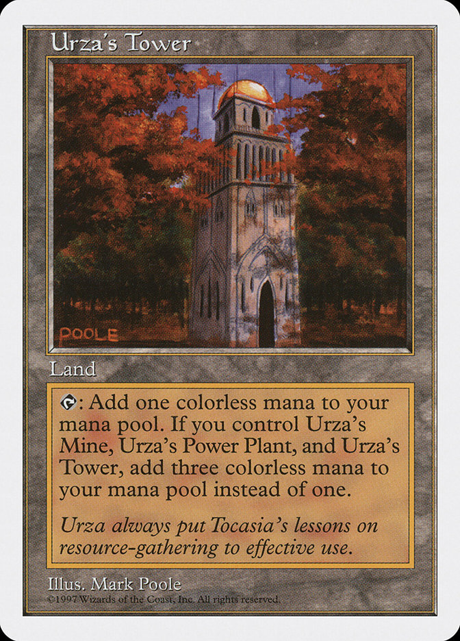 MTG: 5th Edition 429: Urzas Tower 