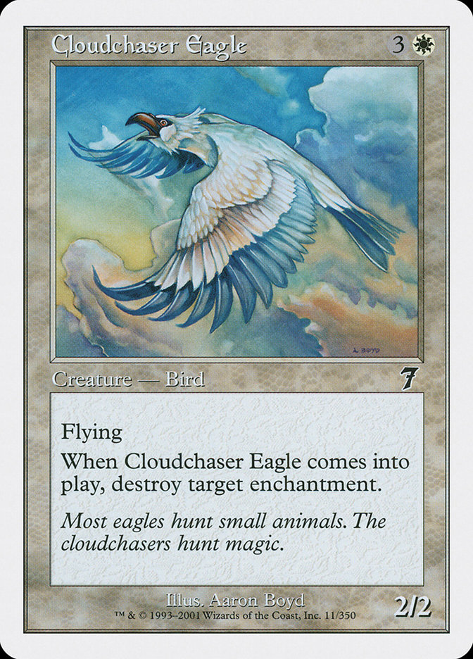 Magic: 7th Edition 011: Cloudchaser Eagle 