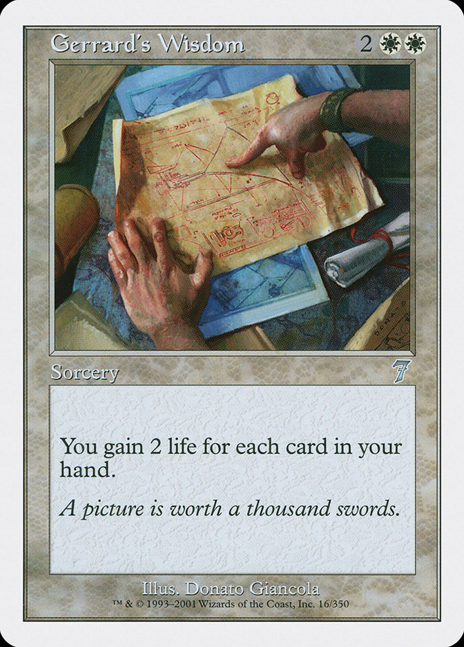 MTG: 7th Edition 016: Gerrards Wisdom 