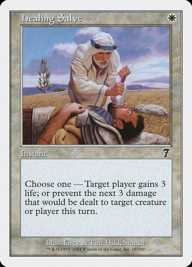 MTG: 7th Edition 018: Healing Salve 