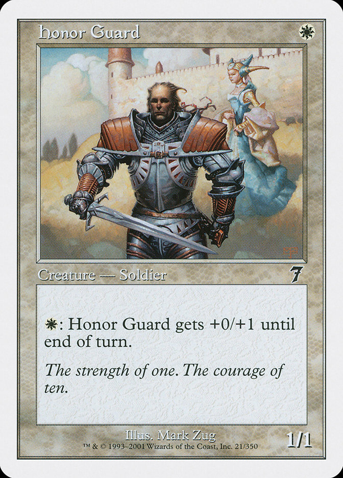 Magic: 7th Edition 021: Honor Guard 