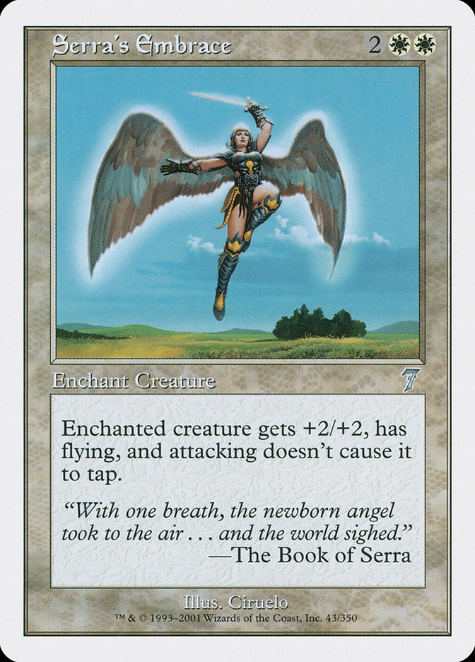 MTG: 7th Edition 043: Serras Embrace 