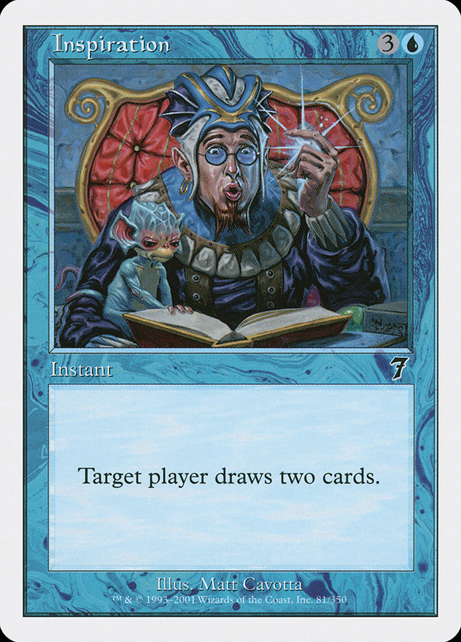 MTG: 7th Edition 081: Inspiration 