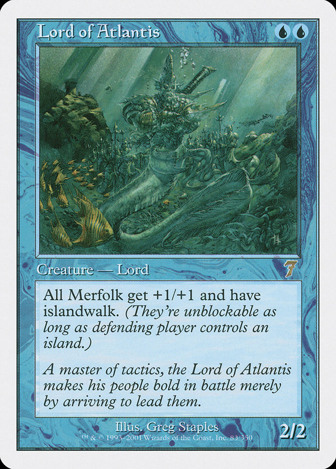 Magic: 7th Edition 083: Lord of Atlantis 
