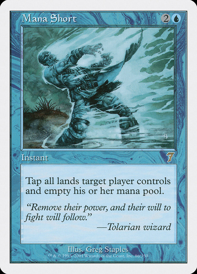 MTG: 7th Edition 086: Mana Short 