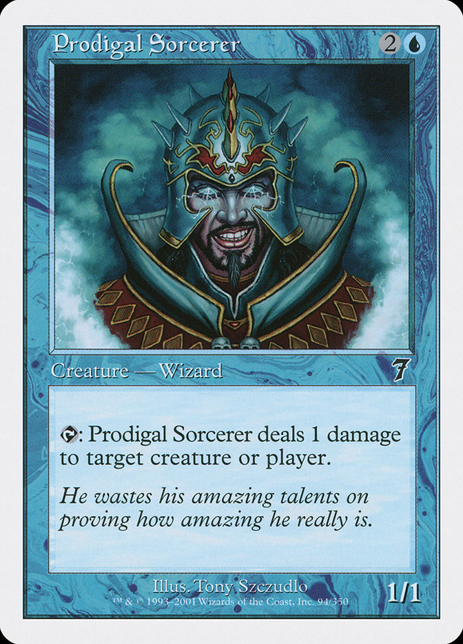 Magic: 7th Edition 094: Prodigal Sorcerer 