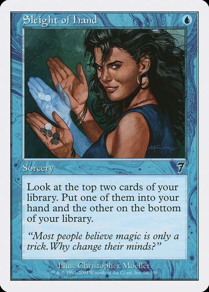 Magic: 7th Edition 098: Sleight of Hand 