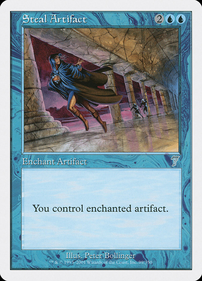 Magic: 7th Edition 099: Steal Artifact 