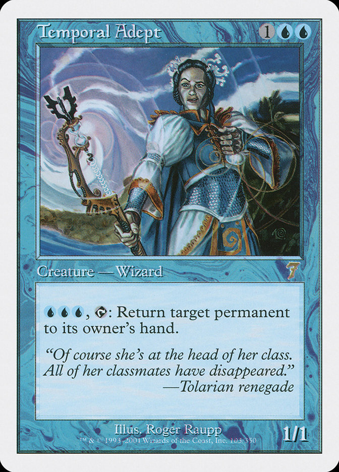 MTG: 7th Edition 103: Temporal Adept 