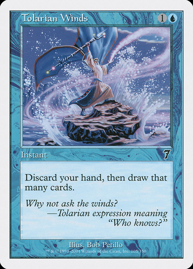 MTG: 7th Edition 105: Tolarian Winds 