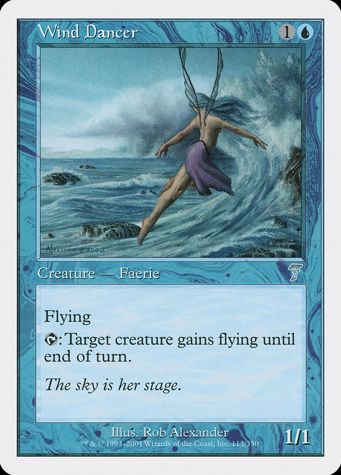 Magic: 7th Edition 113: Wind Dancer 