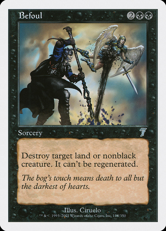 MTG: 7th Edition 118: Befoul 