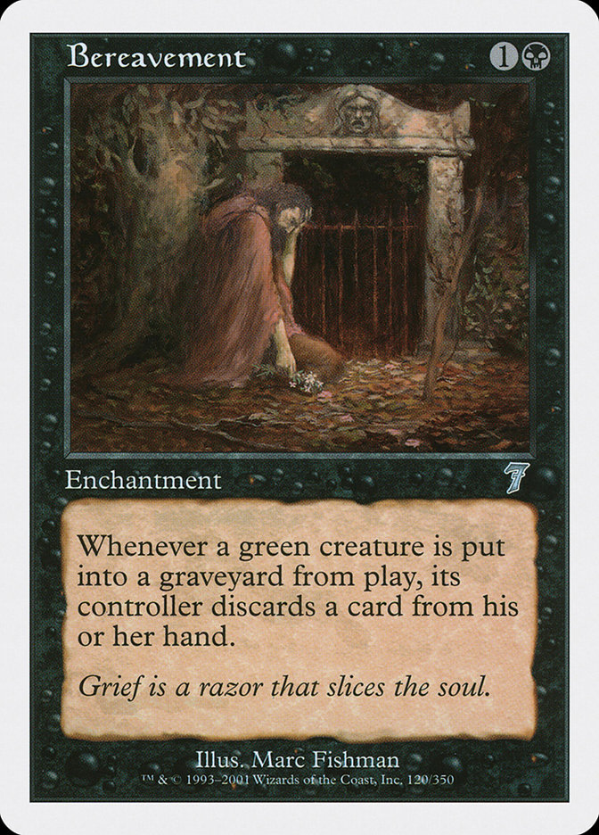 MTG: 7th Edition 120: Bereavement 