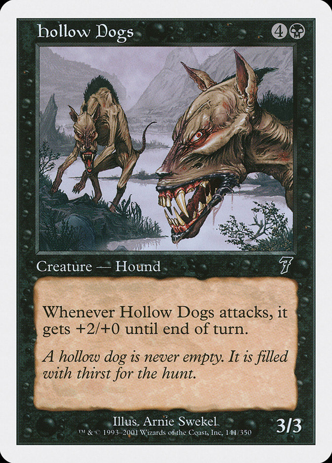 MTG: 7th Edition 141: Hollow Dogs 