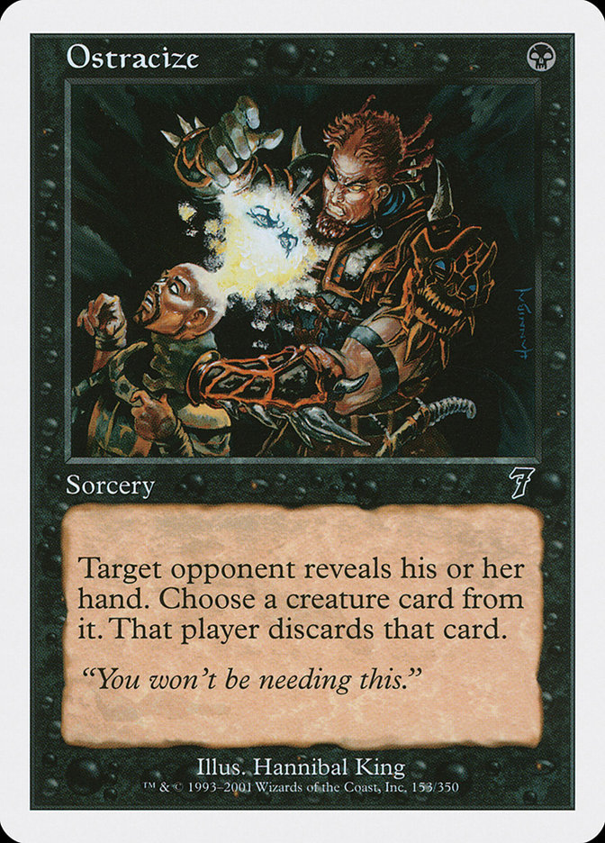 MTG: 7th Edition 153: Ostracize 