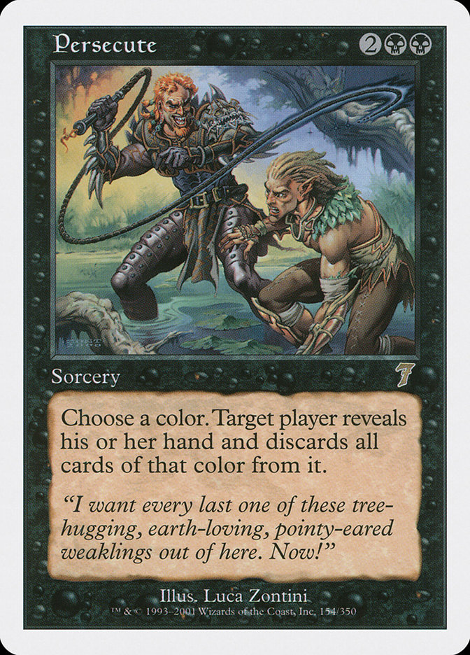 MTG: 7th Edition 154: Persecute 