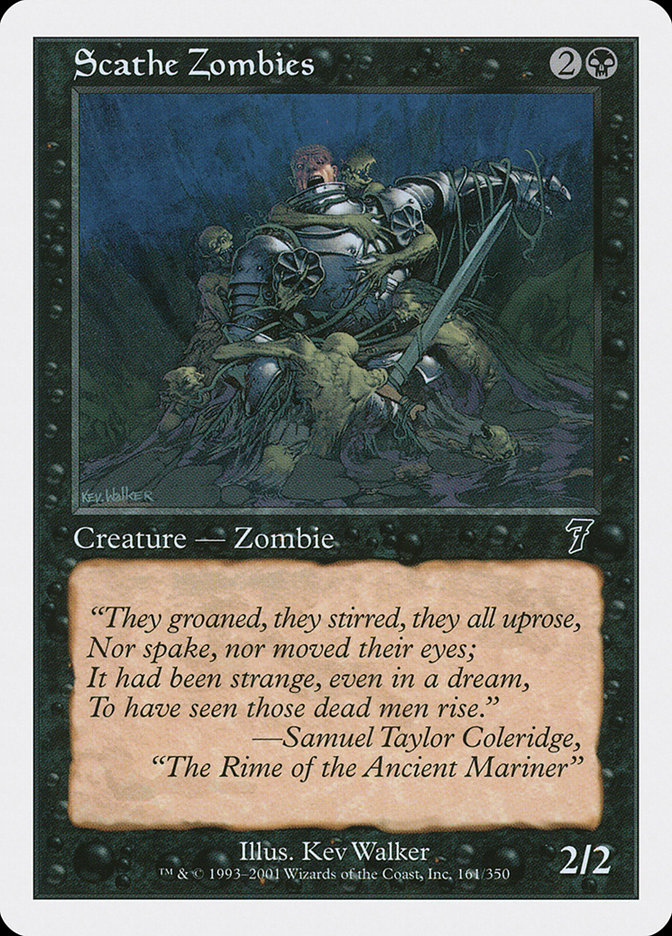 Magic: 7th Edition 161: Scathe Zombies 