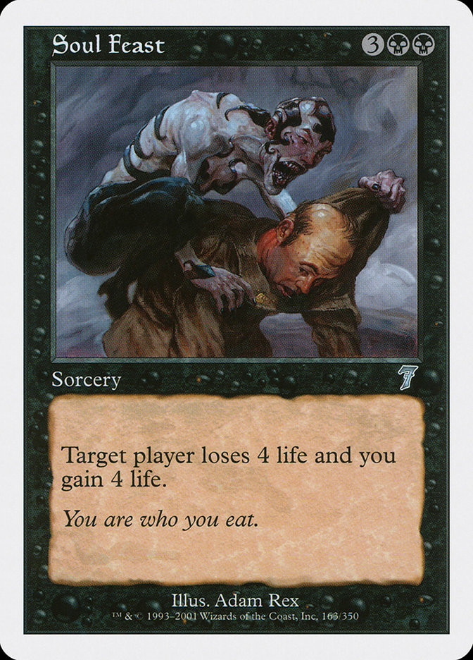 MTG: 7th Edition 163: Soul Feast 