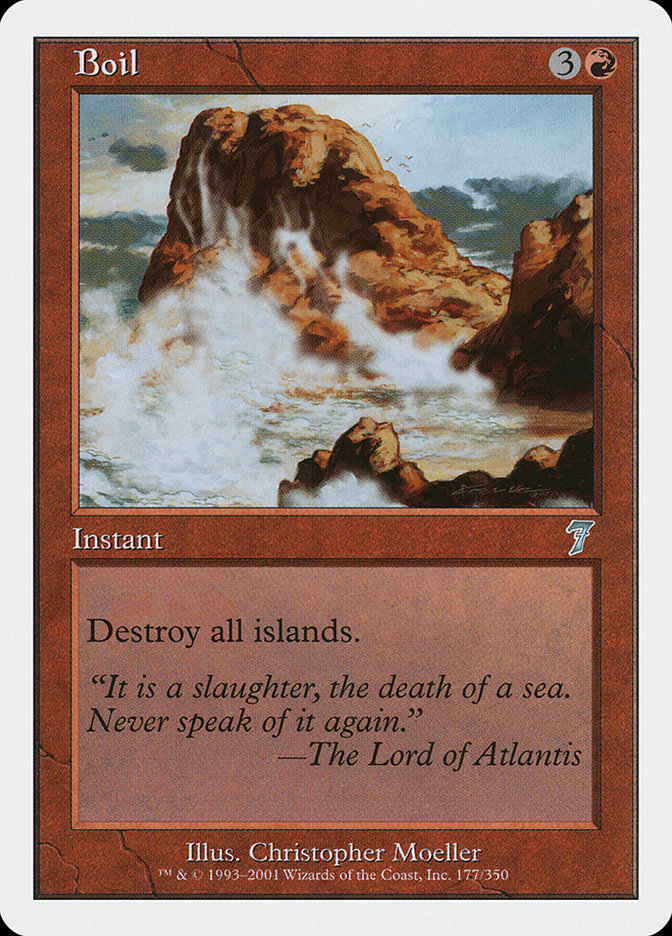 MTG: 7th Edition 177: Boil 