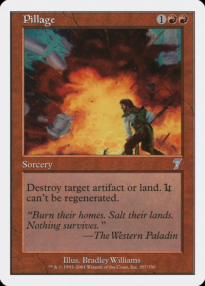 MTG: 7th Edition 207: Pillage 