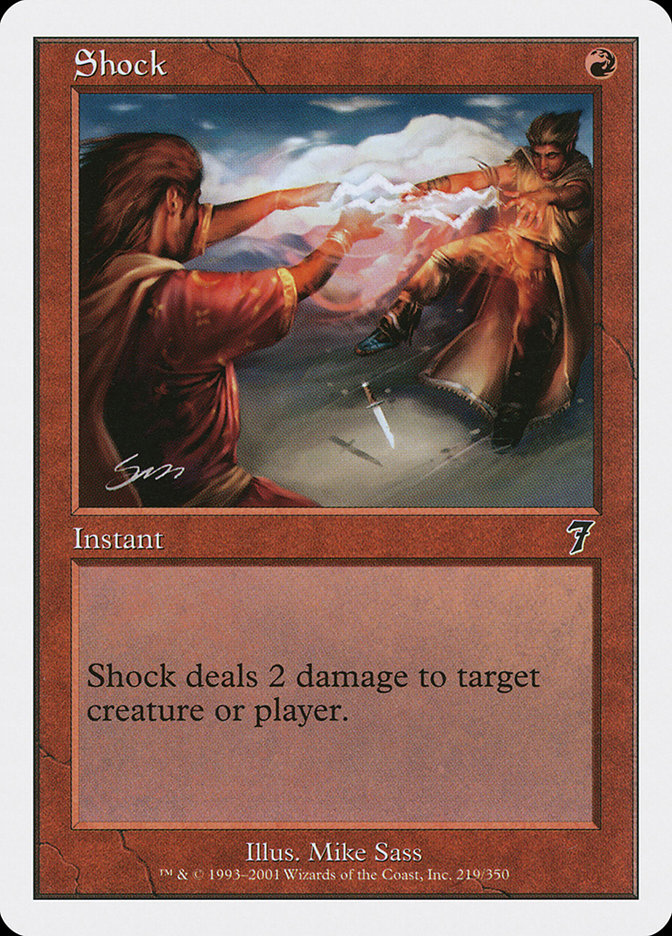 MTG: 7th Edition 219: Shock 