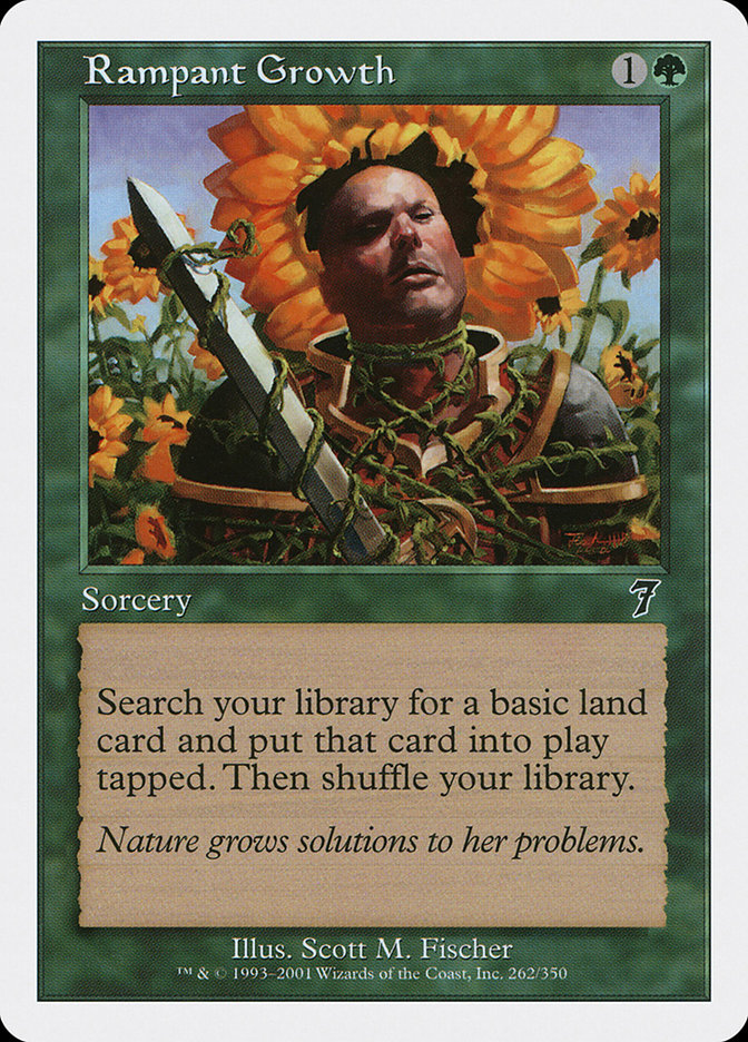 MTG: 7th Edition 262: Rampant Growth 