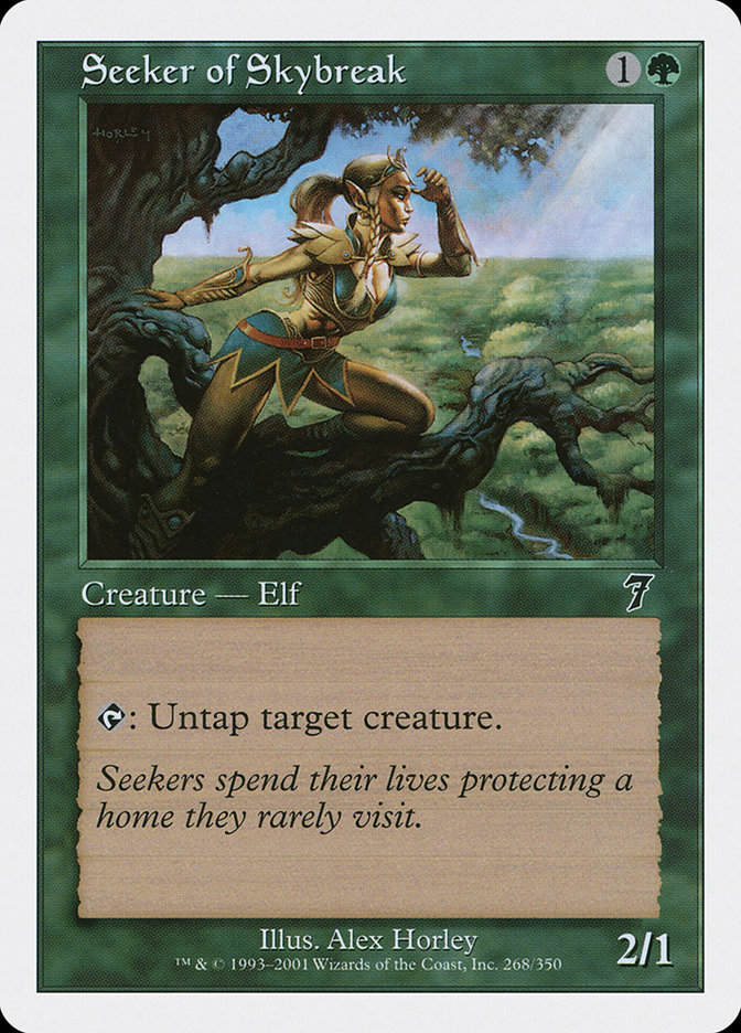 MTG: 7th Edition 268: Seeker of Skybreak 