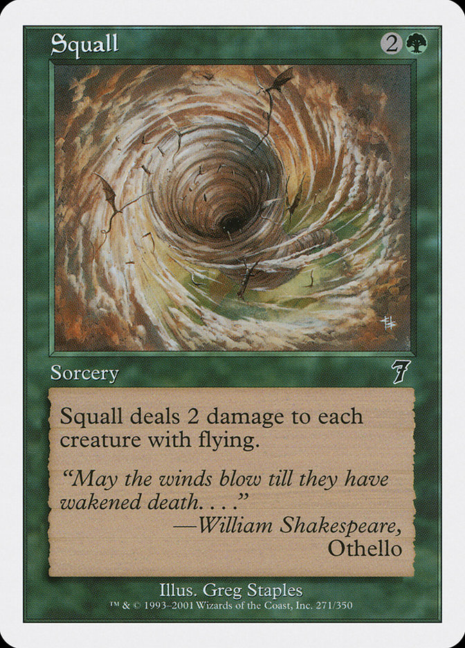 MTG: 7th Edition 271: Squall 