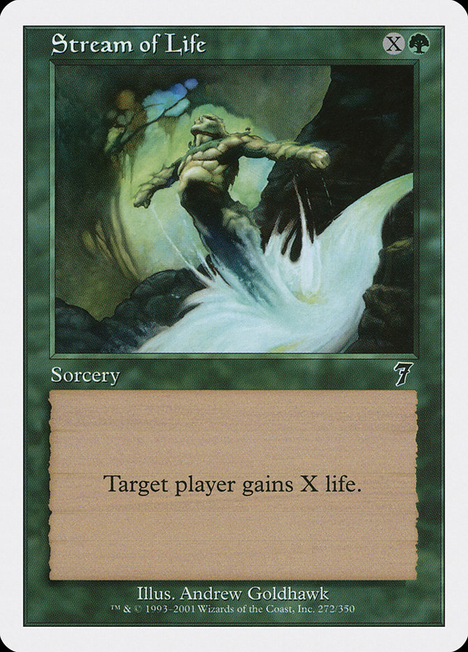 MTG: 7th Edition 272: Stream of Life 