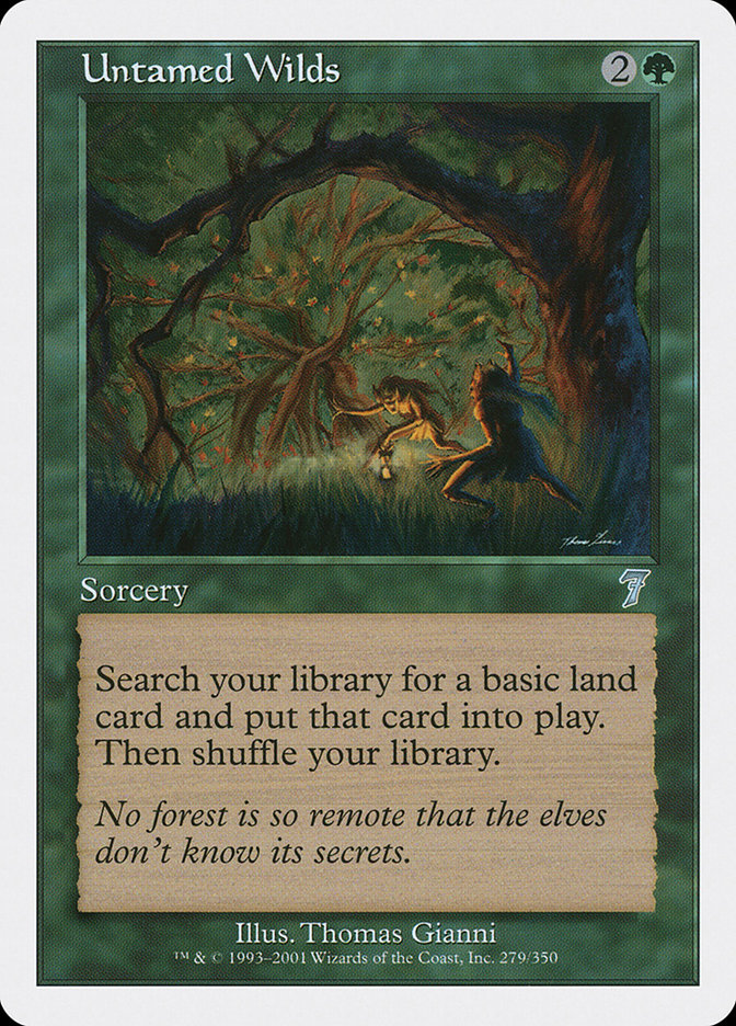 MTG: 7th Edition 279: Untamed Wilds 