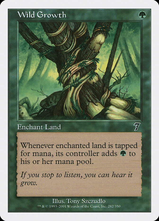 MTG: 7th Edition 282: Wild Growth 